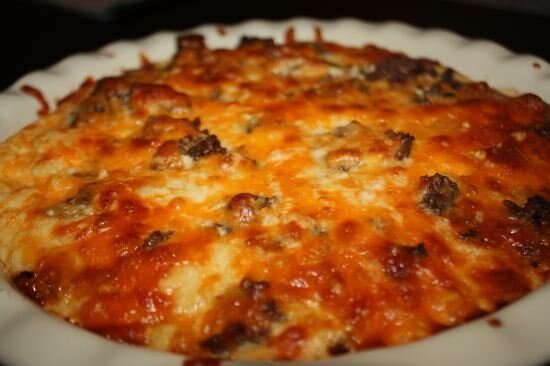 Bake in oven for 25 minutes Cheeseburger (in paradise) Pie — chsbrgr11