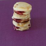 Raspberry Biscuit Cookies