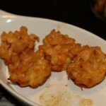 Spoon rounded tablespoons into the muffin cups 3-Cheese Mini Mac’s — minimacs41