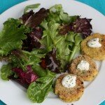 Quinoa Croquettes with Homemade Ranch Dressing