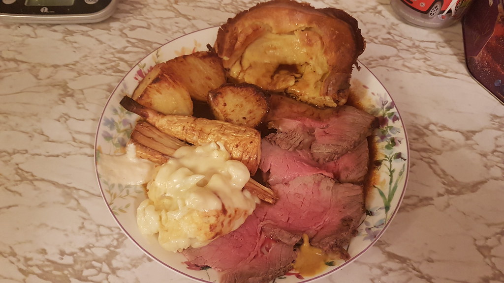 Roasted Cauliflower, Cheddar, and Potato Soup with Bacon